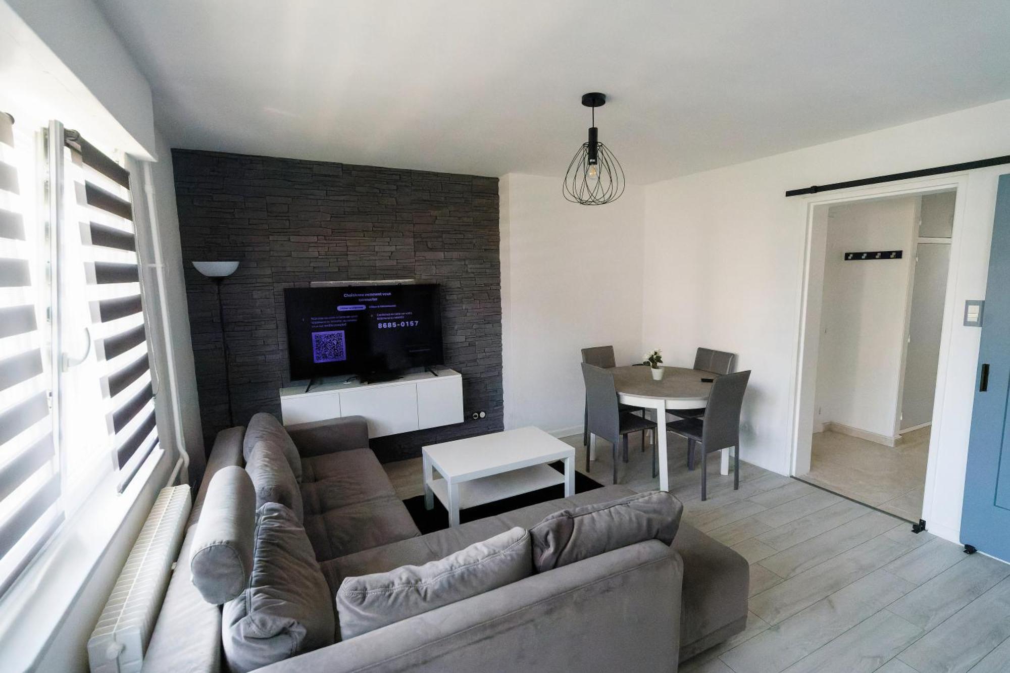 Agreable Et Spacieux Appartement Lumineux T4 Alsace Riedisheim Esterno foto